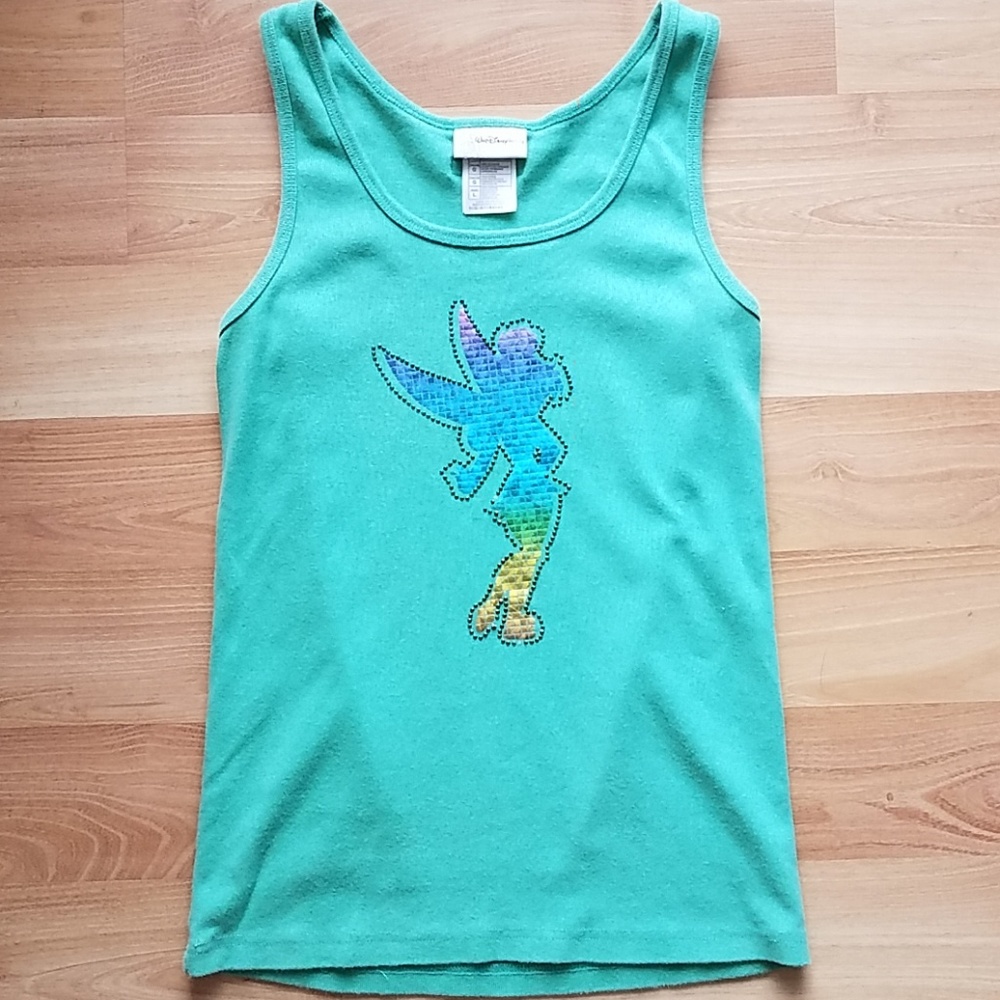 Green Tinkerbell Tank Top